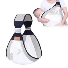 Ergonomic Baby Sling  Comfortable One-Shoulder Polyester Carrier